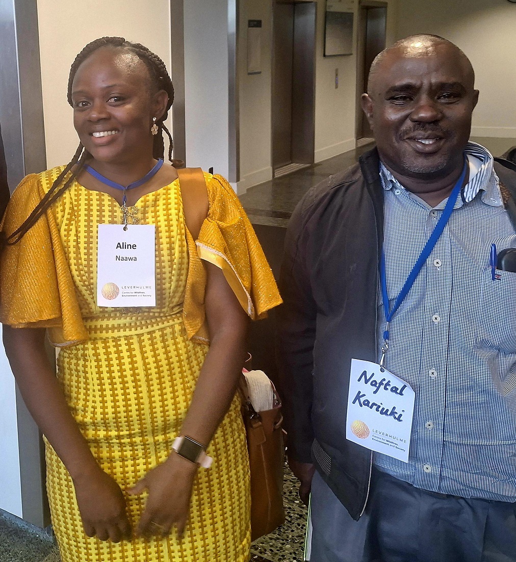 Reflections from our Leverhulme Wildfires Summer Conference bursary recipients – Aline Naawa and Naftal Kariuki