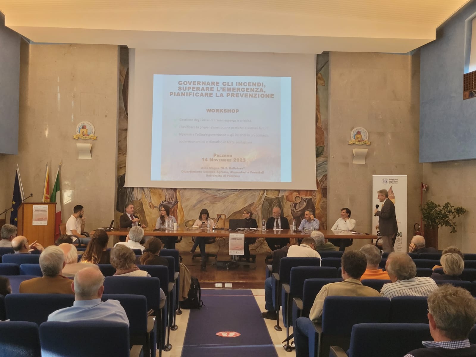 Sicily workshop report – “Managing Fires, Overcoming Emergency, Planning Prevention”– University of Palermo, Sicily (Nov 14, 2023)
