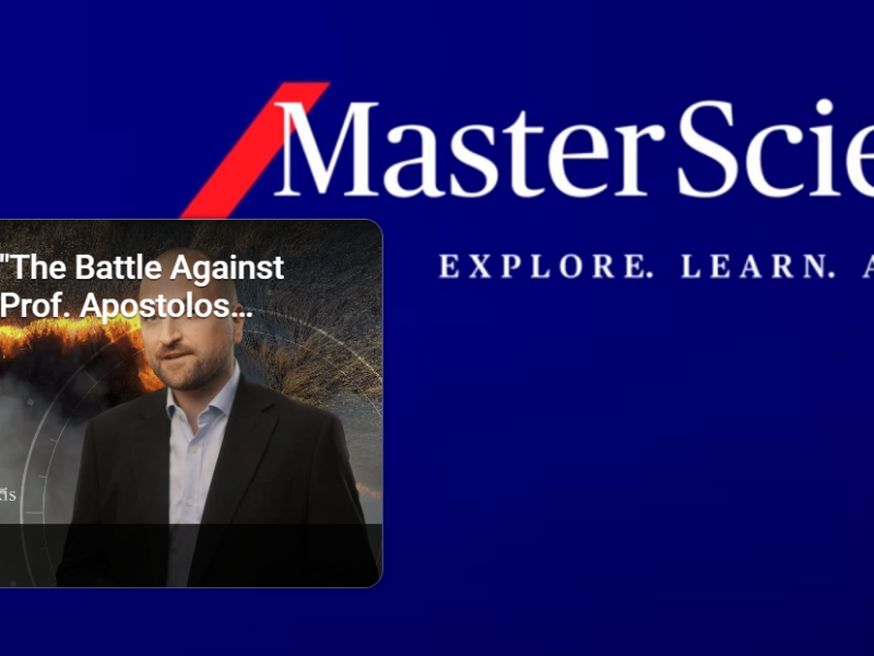 MasterScience: “The Battle Against Megafires” with Prof. Apostolos Voulgarakis | AXA Research Fund