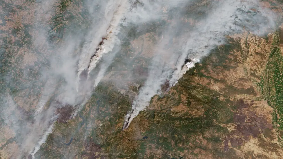 Spain and Portugal wildfires drive worst EU season on record (28 Aug 2025)